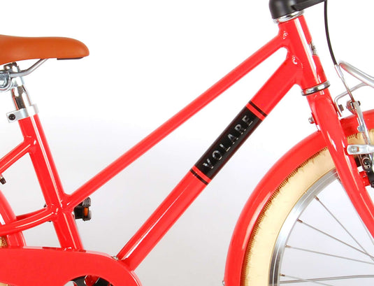 Volare Melody Kinderfiets Meisjes 20 inch Koraal Rood Prime Collection