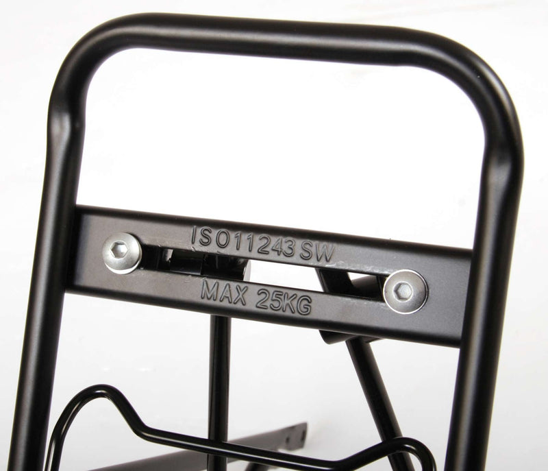 Load image into Gallery viewer, Volare bagagedrager voor 26 inch fiets - zwart
