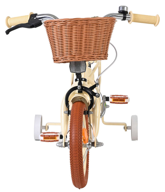 Volare ashley kinderfiets - meisjes - 12 inch - creme