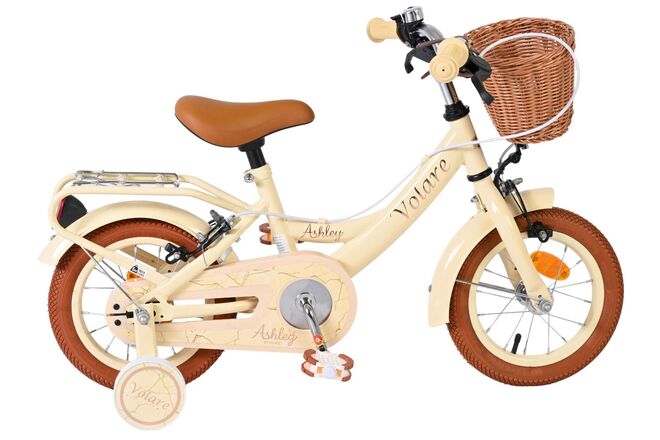 Load image into Gallery viewer, Volare ashley kinderfiets - meisjes - 12 inch - créme - twee handremmen
