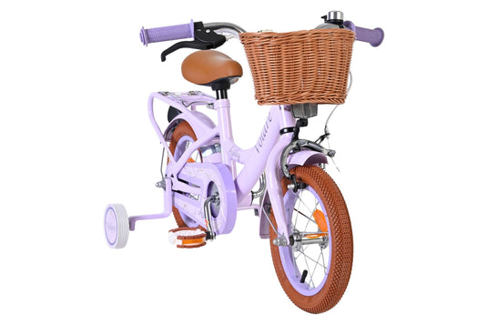 Volare ashley kinderfiets - meisjes - 12 inch - lila