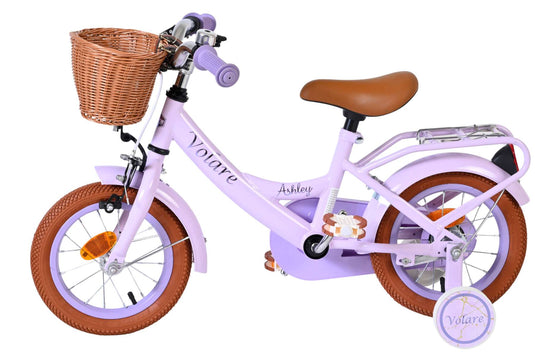 Volare ashley kinderfiets - meisjes - 12 inch - lila