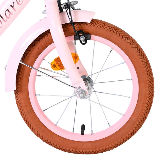 Volare ashley kinderfiets - meisjes - 14 inch - roze