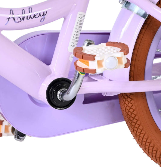 Volare ashley kinderfiets - meisjes - 14 inch - lila