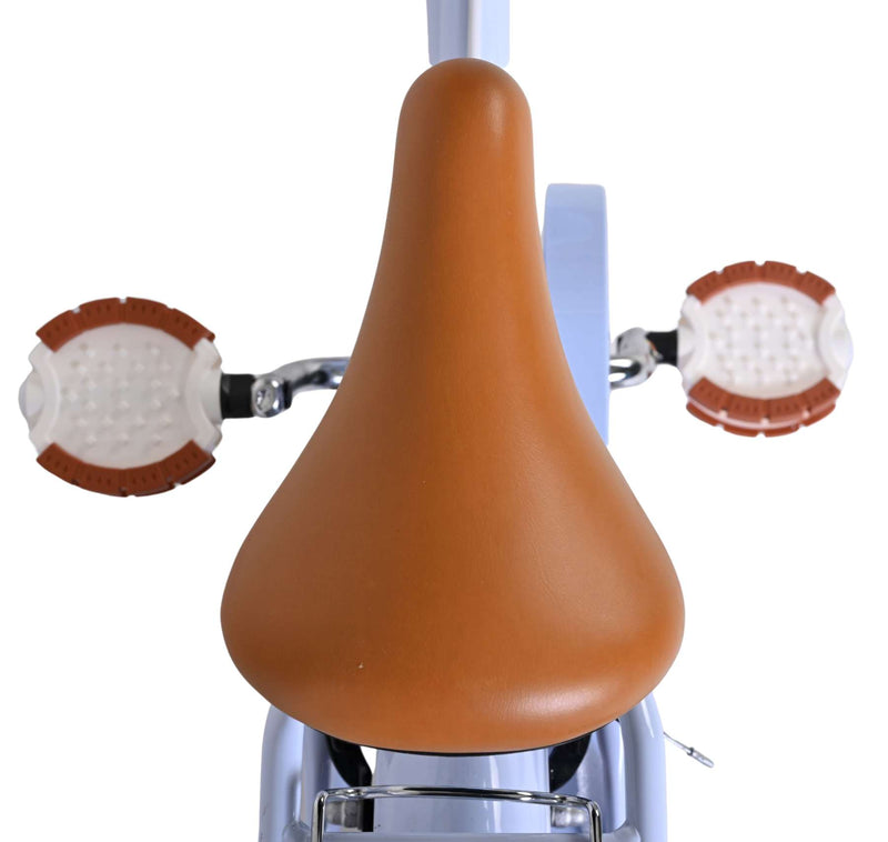 Cargue la imagen en el visor de la galería, Volare ashley kinderfiets - meisjes - 14 inch - pastel blauw - twee handremmen
