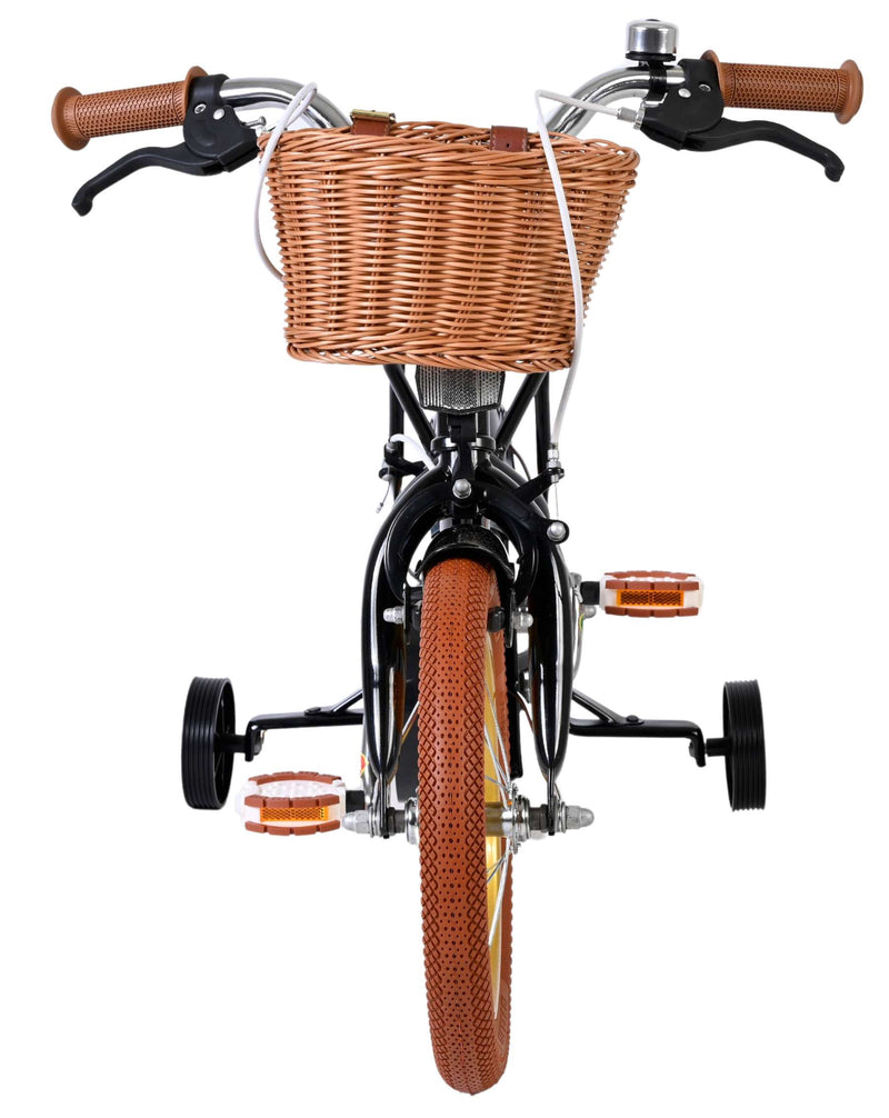 Load image into Gallery viewer, Volare ashley kinderfiets - meisjes - 14 inch - zwart - twee handremmen
