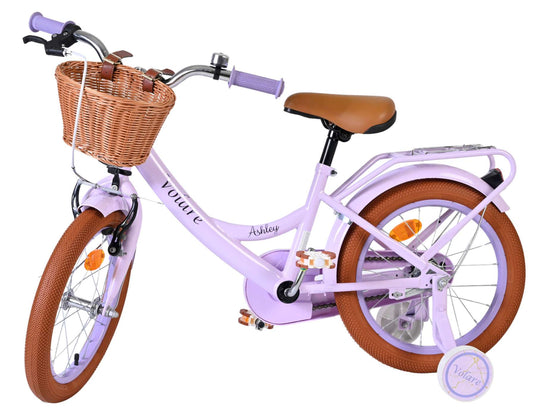 Volare ashley kinderfiets - meisjes - 16 inch - lila