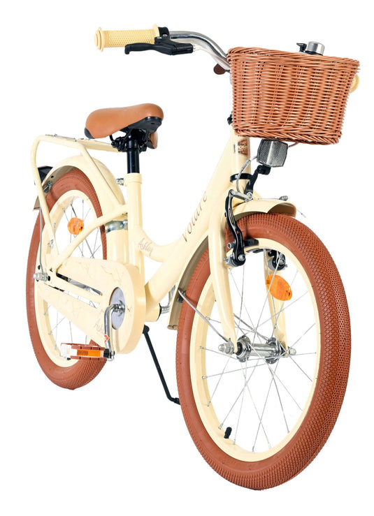 Volare ashley kinderfiets - meisjes - 18 inch - creme