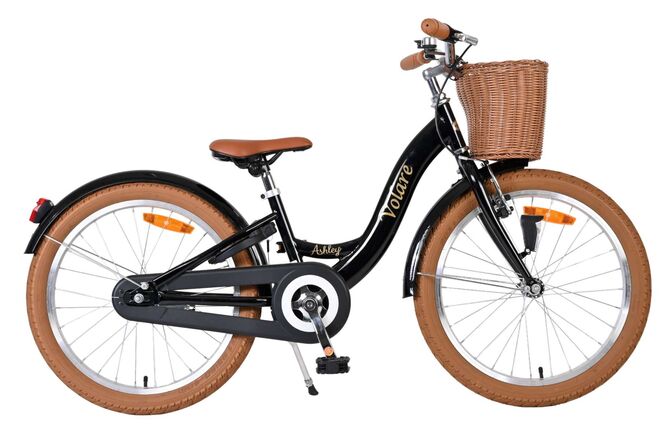 Cargue la imagen en el visor de la galería, Volare ashley kinderfiets - meisjes - 20 inch - zwart
