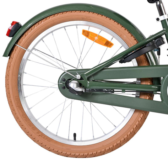 Volare ashley kinderfiets - meisjes - 20 inch - groen - nexus 3