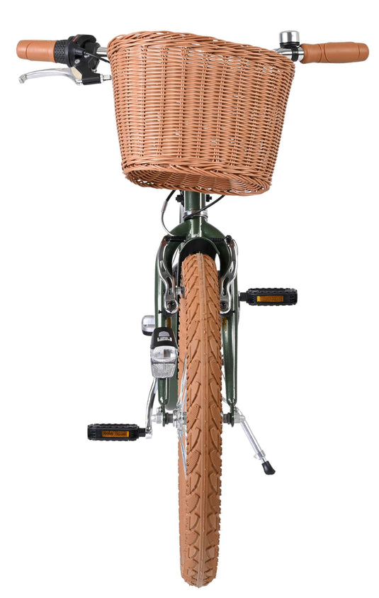 Volare ashley kinderfiets - meisjes - 20 inch - groen - nexus 3