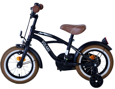 Volare Black Cruiser Kinderfiets - Jongens - 12 inch - Zwart