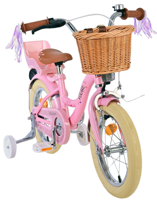 Volare blossom kinderfiets meisjes 14 inch roze