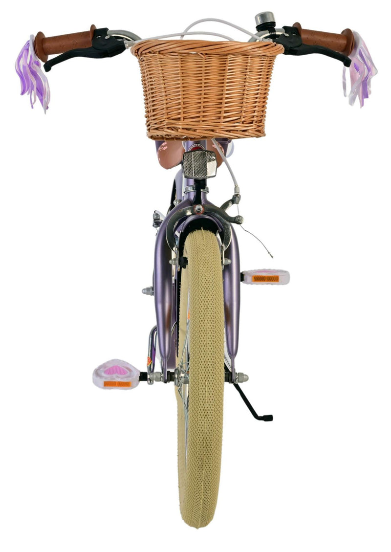 Load image into Gallery viewer, Volare blossom kinderfiets - meisjes - 18 inch - paars - twee handremmen
