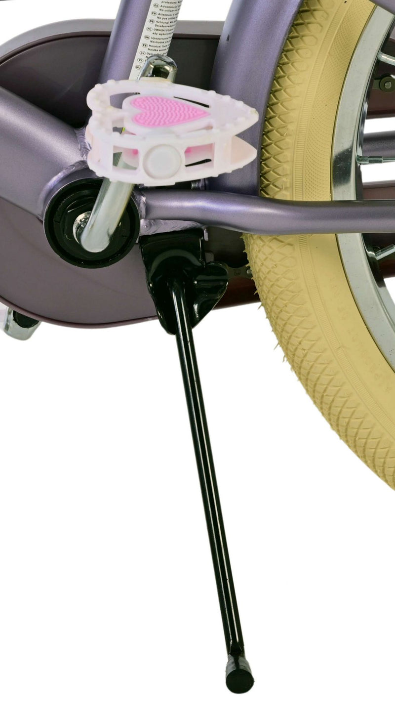 Load image into Gallery viewer, Volare blossom kinderfiets - meisjes - 18 inch - paars - twee handremmen
