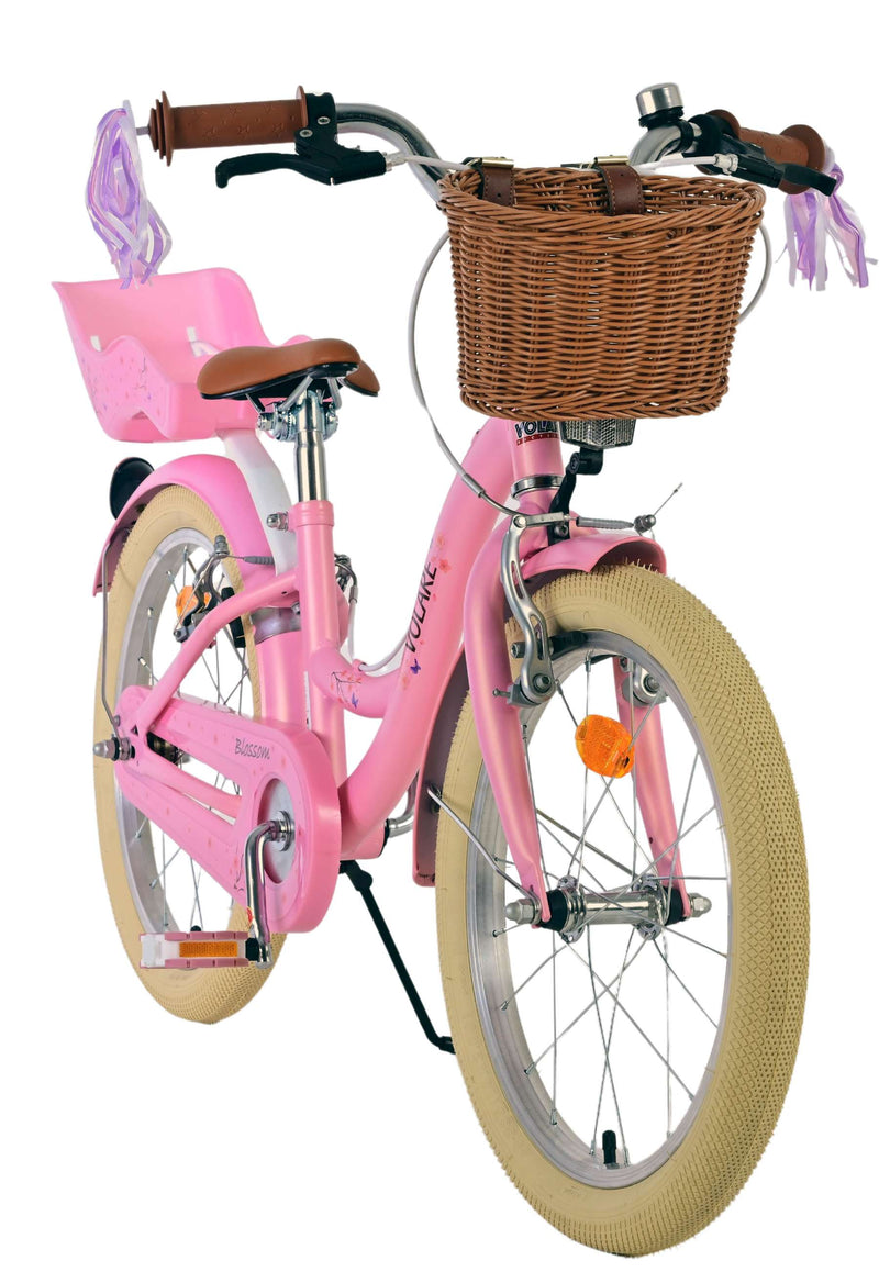 Load image into Gallery viewer, Volare blossom kinderfiets - meisjes - 18 inch - roze - twee handremmen
