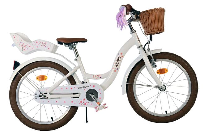 Load image into Gallery viewer, Volare blossom kinderfiets - meisjes - 18 inch - wit
