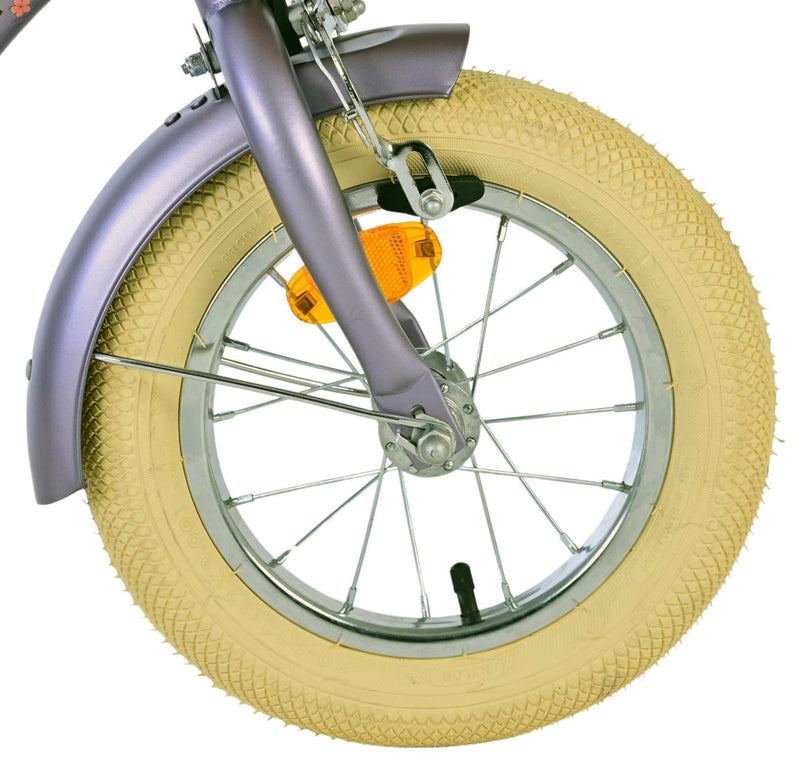 Load image into Gallery viewer, Volare blossom kinderfiets - meisjes - 12 inch - paars - twee handremmen
