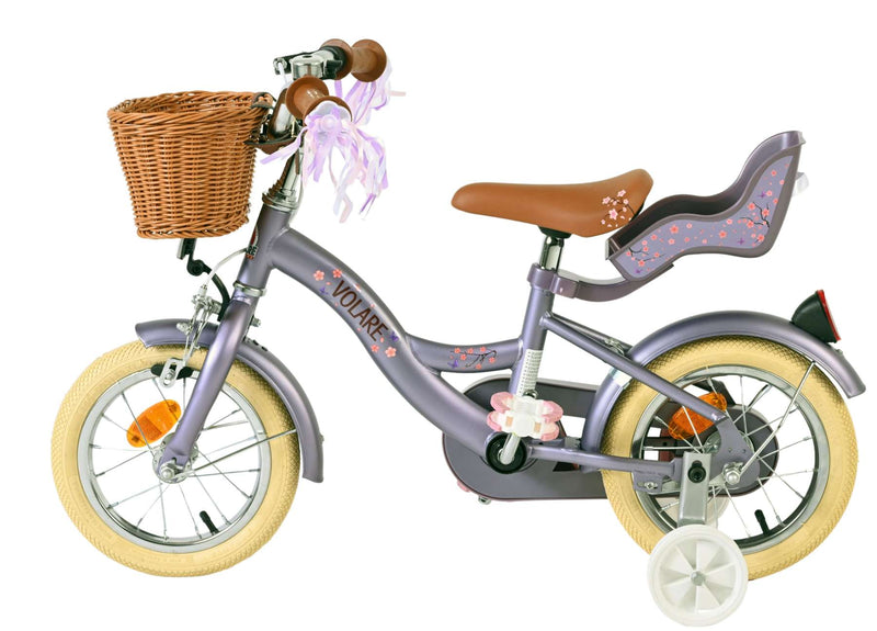 Load image into Gallery viewer, Volare blossom kinderfiets - meisjes - 12 inch - paars
