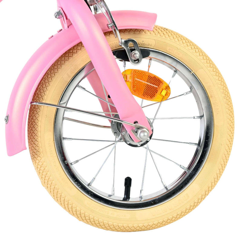 Afbeelding laden in galerijviewer, Volare blossom kinderfiets - meisjes - 12 inch - roze - twee handremmen
