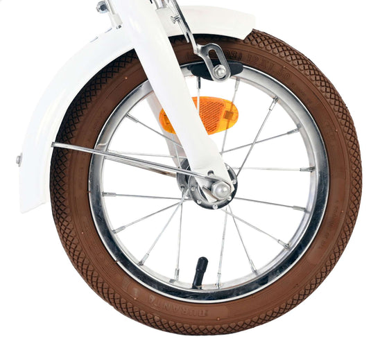 Volare blossom kinderfiets - meisjes - 12 inch - wit
