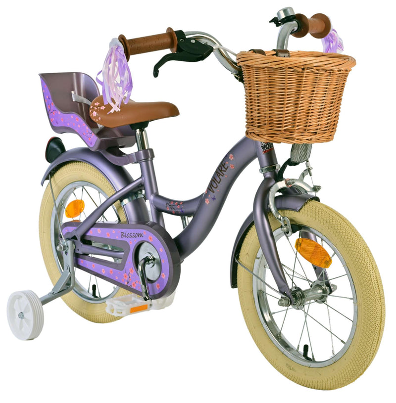 Load image into Gallery viewer, Volare blossom kinderfiets - meisjes - 14 inch - paars

