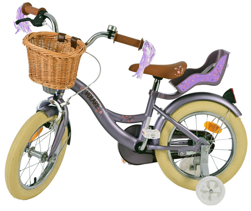 Load image into Gallery viewer, Volare blossom kinderfiets - meisjes - 14 inch - paars
