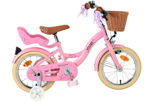 Volare blossom kinderfiets - meisjes - 14 inch - roze