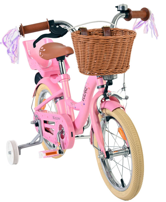 Volare blossom kinderfiets - meisjes - 14 inch - roze