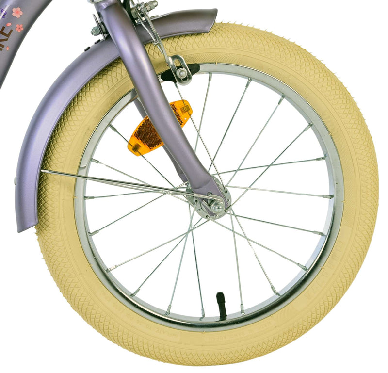 Load image into Gallery viewer, Volare blossom kinderfiets - meisjes - 16 inch - paars - twee handremmen
