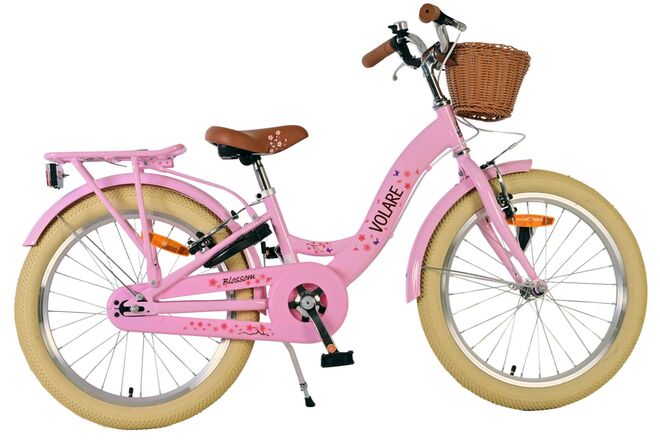 Load image into Gallery viewer, Volare blossom kinderfiets - meisjes - 20 inch - roze - twee handremmen
