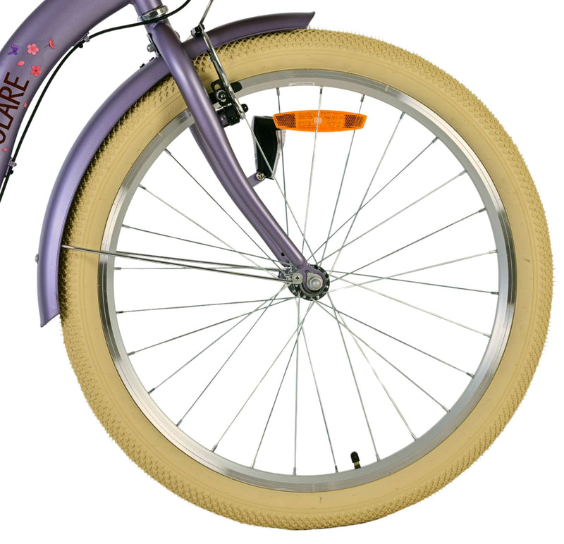 Load image into Gallery viewer, Volare blossom kinderfiets - meisjes - 24 inch - paars - 3 versnellingen
