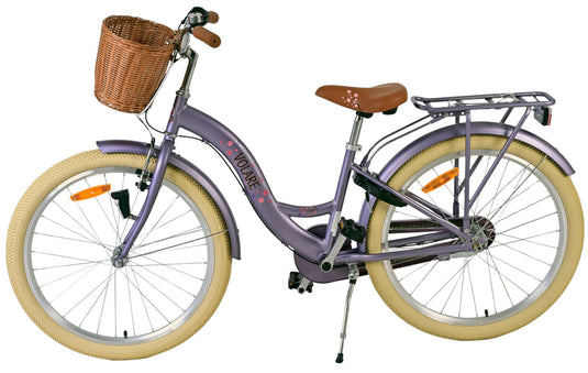 Volare blossom kinderfiets - meisjes - 24 inch - paars - 3 versnellingen
