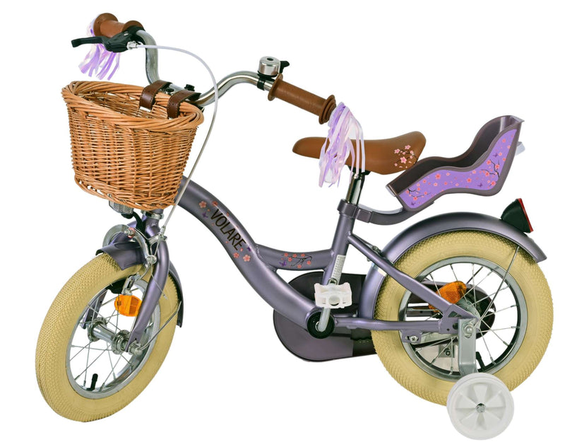 Load image into Gallery viewer, Volare blossom kinderfiets - meisjes - 12 inch - paars
