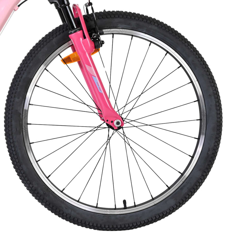 Cargue la imagen en el visor de la galería, Volare boost kinderfiets - 24 inch - roze - 21 speed
