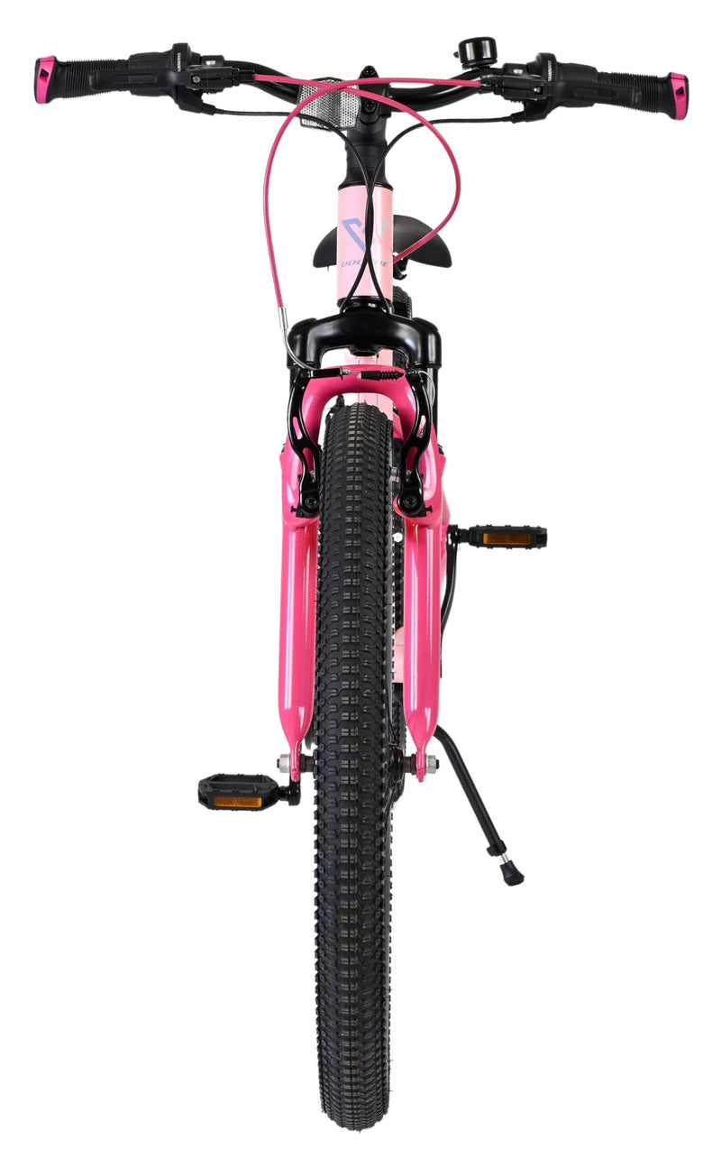 Cargue la imagen en el visor de la galería, Volare boost kinderfiets - 24 inch - roze - 21 speed
