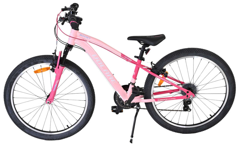 Cargue la imagen en el visor de la galería, Volare boost kinderfiets - 24 inch - roze - 21 speed
