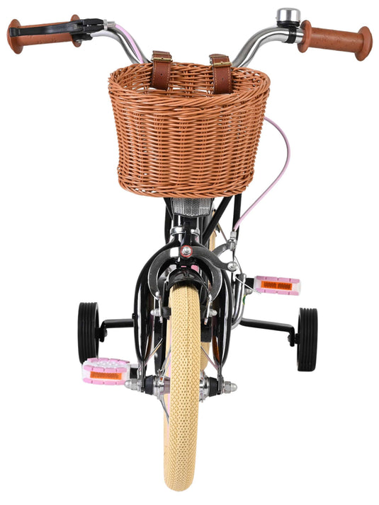 Volare excellent kinderfiets - meisjes - 12 inch - zwart
