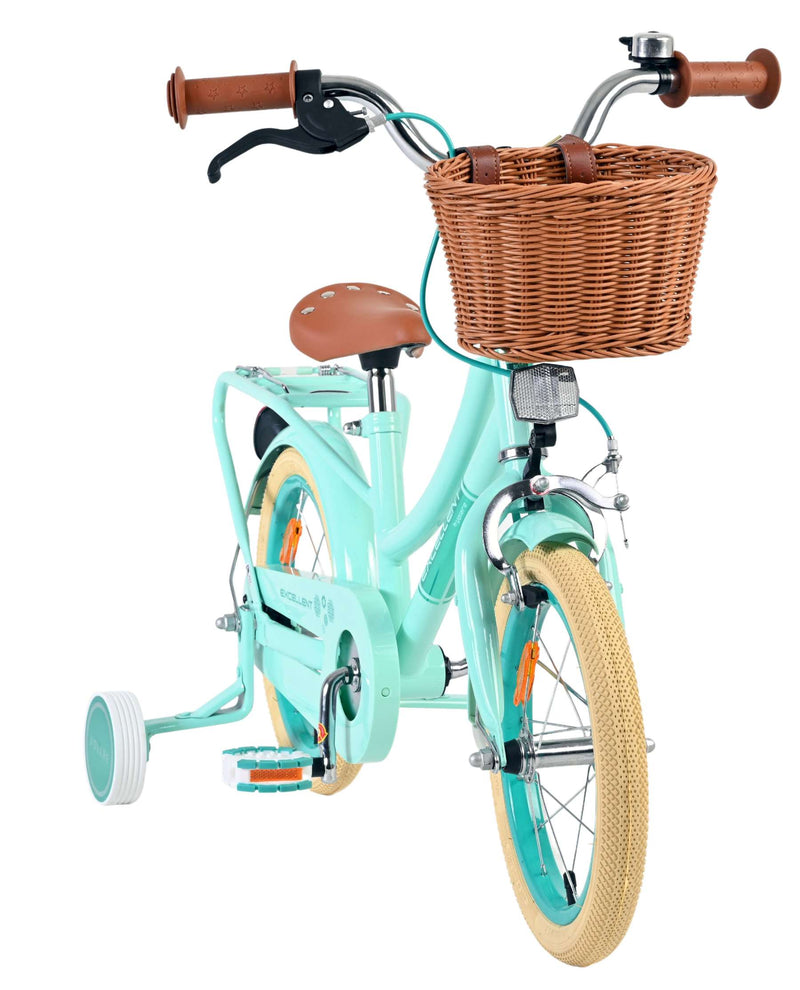 ギャラリービューアに画像をロードする, Volare excellent kinderfiets - meisjes - 14 inch - groen
