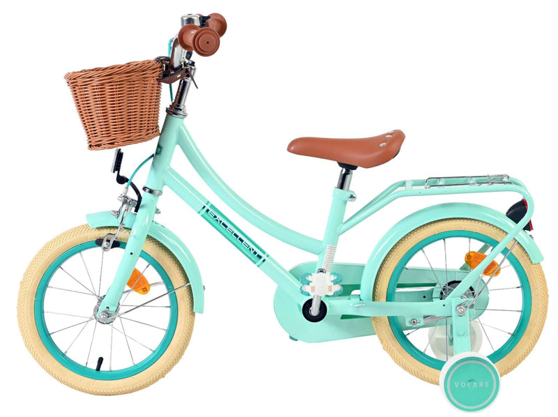 ギャラリービューアに画像をロードする, Volare excellent kinderfiets - meisjes - 14 inch - groen
