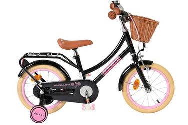 Volare excellent kinderfiets - meisjes - 14 inch - zwart