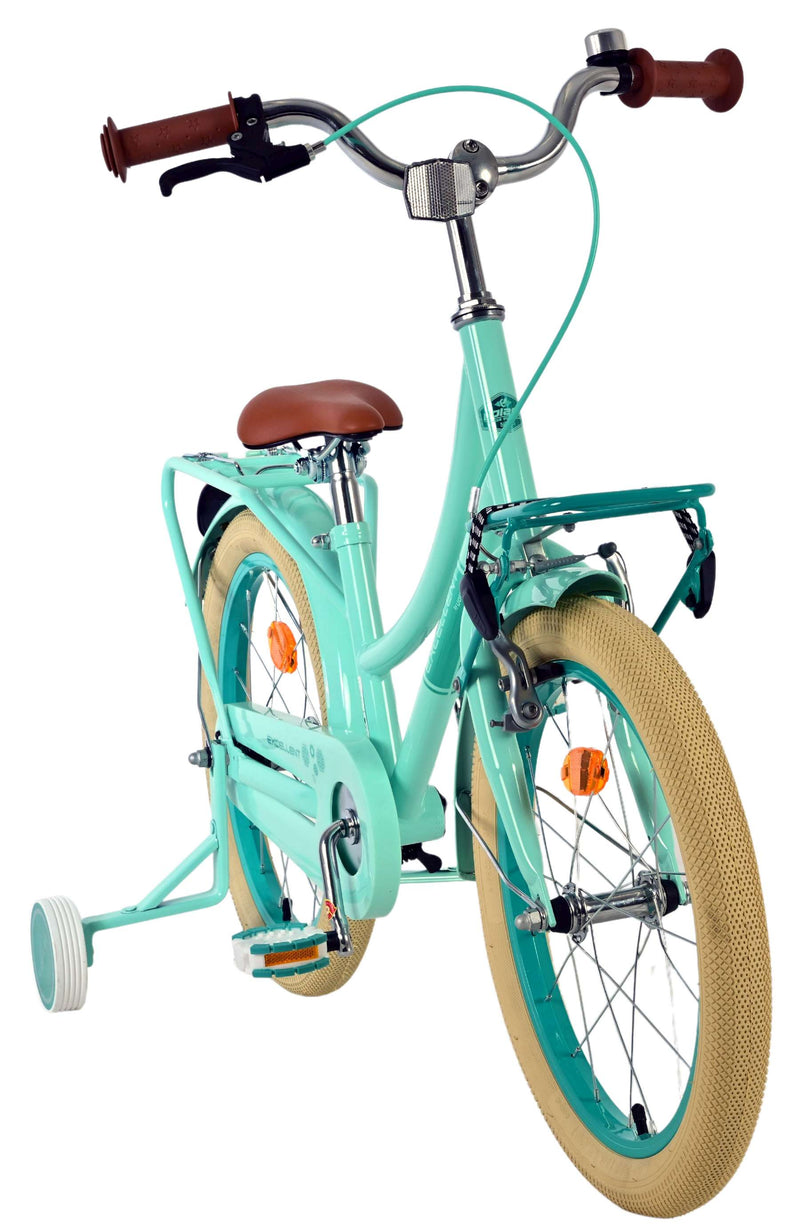 Load image into Gallery viewer, Volare excellent kinderfiets - meisjes - 18 inch - groen
