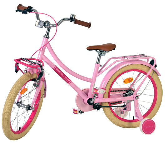 Volare excellent kinderfiets - meisjes -18 inch - roze - 95% afgemonteerd