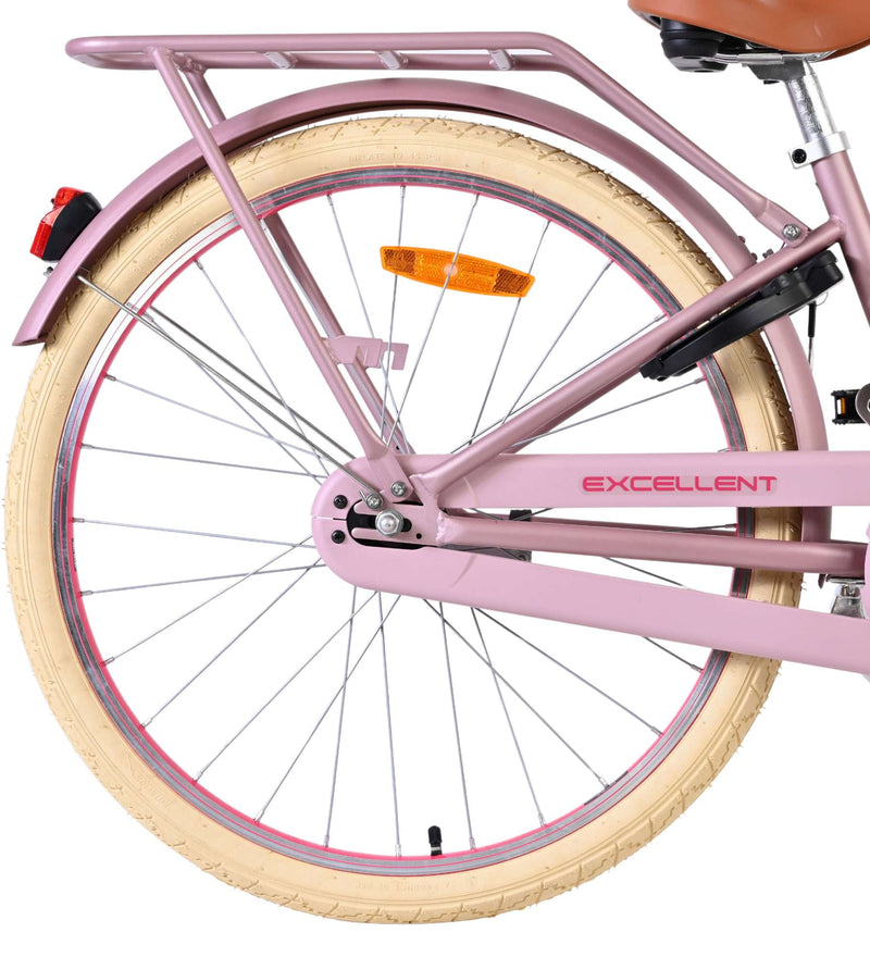 Load image into Gallery viewer, Volare excellent kinderfiets - meisjes - 24 inch - mat roze
