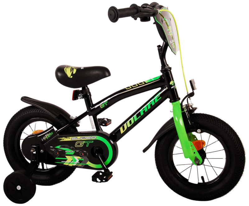 Load image into Gallery viewer, Volare Super GT Kinderfiets - Jongens - 12 inch - Groen
