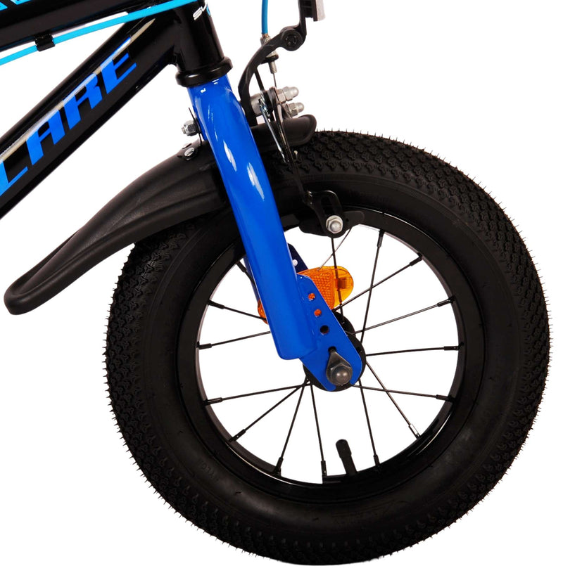 Load image into Gallery viewer, Volare Super GT Kinderfiets - Jongens - 12 inch - Blauw - Twee handremmen
