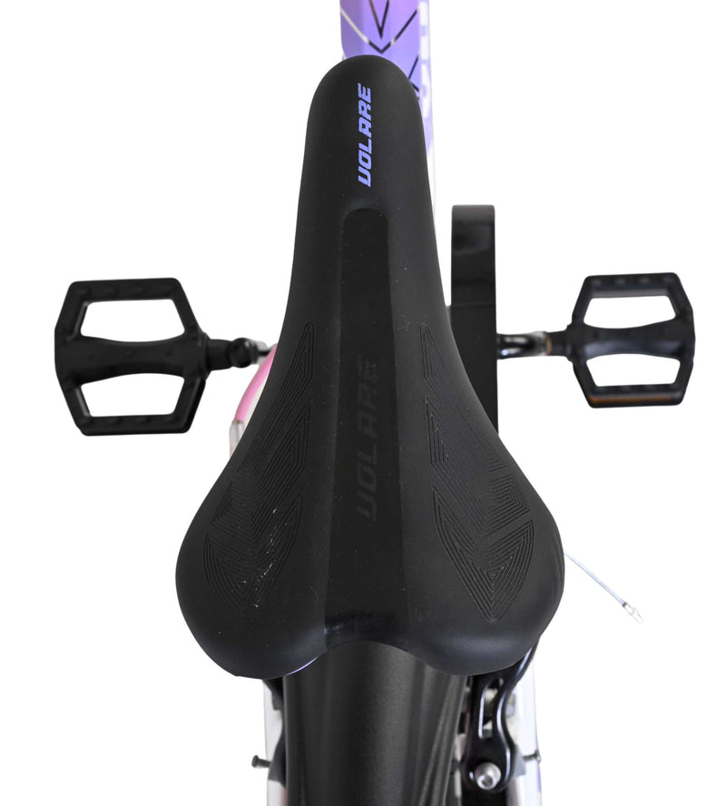 Load image into Gallery viewer, Volare lily kinderfiets - meisjes - 16 inch - wit roze paars - twee handremmen
