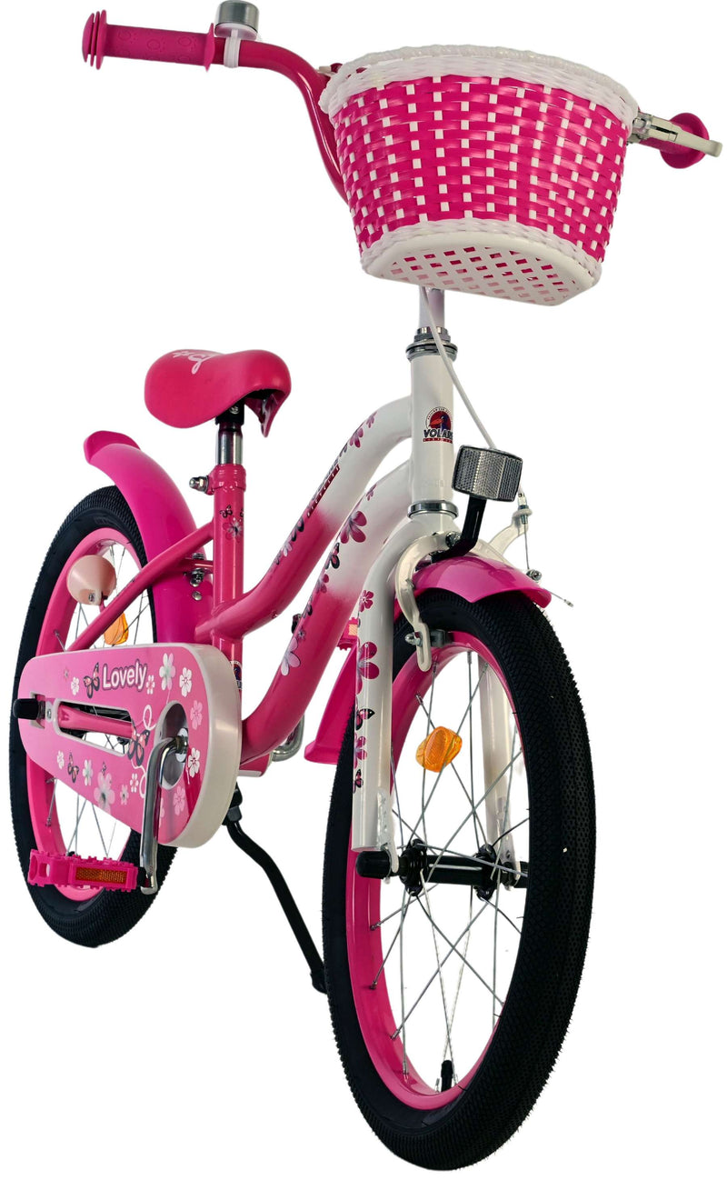 Load image into Gallery viewer, Volare lovely kinderfiets - meisjes - 18 inch - roze wit
