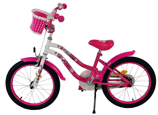 Volare lovely kinderfiets - meisjes - 18 inch - roze wit