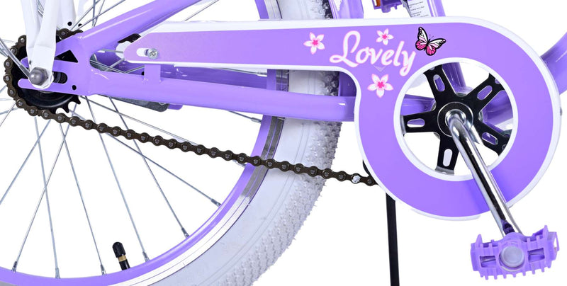 Chargez l'image dans la visionneuse de la galerie, Volare lovely kinderfiets - meisjes - 20 inch - paars
